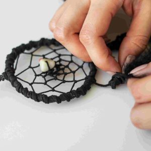 Dreamcatcher making